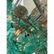 Scenographic Green Felci Murano Glass Style Chandelier by Simoeng 3