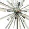 Sputnik Triedro Murano Glass Chandelier in Venini Style by Simoeng 7