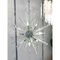 Sputnik Triedro Murano Glass Chandelier in Venini Style by Simoeng 5