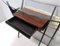 Vintage Ebonized Beech and Glass Console Table, 1950s 15