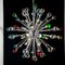 Vintage Murano Sputnik Chandelier, 1981 1