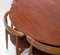 Modell FH4103 Heart Tisch und Stühle von Hans J. Wegner für Fritz Hansen, 1950er, 7 . Set 6