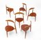 Modell FH4103 Heart Tisch und Stühle von Hans J. Wegner für Fritz Hansen, 1950er, 7 . Set 7