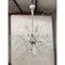 Murano Glass Ice Clear Sputnik Chandelier by Simoeng 8