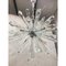 Murano Glass Ice Clear Sputnik Chandelier by Simoeng 5
