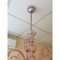 Murano Glass Chandelier in Pink by Simoeng 6