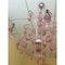 Murano Glass Chandelier in Pink by Simoeng 4