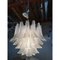 Murano Glass Sputnik Chandelier with Clear Seghettata Italian Glass by Simoeng 8