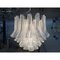 Murano Glass Sputnik Chandelier with Clear Seghettata Italian Glass by Simoeng 5