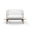 Cinque White Armchair by Giovanni Agliottone 4