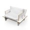 Cinque White Armchair by Giovanni Agliottone 6