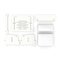 Cinque White Armchair by Giovanni Agliottone 10