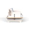 Cinque White Armchair by Giovanni Agliottone 5