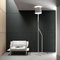 Cinque White Armchair by Giovanni Agliottone 3