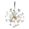 Murano Glass Sputnik Chandelier in Gold 24 Karat and Clear Butterfly by Simoeng 1