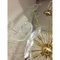 Murano Glass Sputnik Chandelier in Gold 24 Karat and Clear Butterfly by Simoeng 4