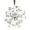 White Butterfly Murano Glass Sputnik Chandelier by Simoeng 1