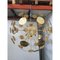 Handmade Hammered Sputnik Chandelier in Gold by Simoeng 5