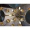 Handmade Hammered Sputnik Chandelier in Gold by Simoeng 2