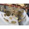Handmade Hammered Sputnik Chandelier in Gold by Simoeng 4