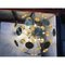 Handmade Hammered Sputnik Chandelier in Gold by Simoeng 6