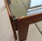 Table Basse en Noyer et Verre Fumé par Afra and Tobia Scarpa pour Cassina, 1960s 8