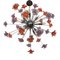 Murano Glass Flowers Italian Sputnik Chandelier by Simoeng 1