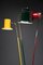 Mid-Century Modern Italian Red Green and Yellow Floor Lamp, 1950 13