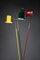 Mid-Century Modern Italian Red Green and Yellow Floor Lamp, 1950 17
