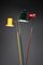 Mid-Century Modern Italian Red Green and Yellow Floor Lamp, 1950 7