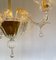 Murano Chandelier in Blown Glass and Crystal Gold, 1985 6