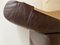Brauner Sessel mit Fiberglasschale 6