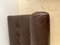 Brauner Sessel mit Fiberglasschale 3