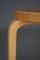 Model 66 Chairs attributed to Alvar Aalto for Artek, 1980s, Set of 2 8