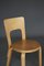 Model 66 Chairs attributed to Alvar Aalto for Artek, 1980s, Set of 2 5
