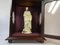 Antique Wooden Altar Cabinet with Marquetry 9