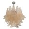 Italian Gold Selle Murano Glass Venini Style Chandelier by Simoeng 1