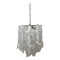 Modern Murano Glass Fiamma Chandelier in Venini Style by Simoeng 1