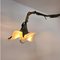 Lustre Brutaliste en Laiton et Murano, 1980s 16