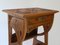 Table d'Appoint Antique en Bois Sculpté à la Main, Pays-Bas 5