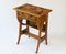 Table d'Appoint Antique en Bois Sculpté à la Main, Pays-Bas 1