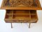 Table d'Appoint Antique en Bois Sculpté à la Main, Pays-Bas 3