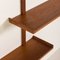 Scandinavian Mid-Century Modern Teak Shelving Unit, 1970s 8