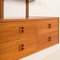 Vintage Teak Sheving Unit, Denmark, 1970s 11
