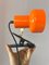 Lampe de Bureau Orange, 1970s 7