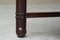 Vintage Desk in Mahogany and Brass, 1930s 16
