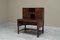Vintage Desk in Mahogany and Brass, 1930s 17