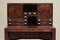 Vintage Desk in Mahogany and Brass, 1930s 20