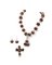 Rudraksha und Silber Set, 5 Set 1