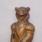 Black Forest Carved Whip Holder with Bear, 1900s 4